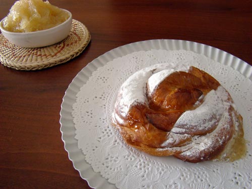 ENSAIMADA CABELL ARTESANA 130g 24u