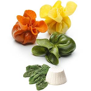 BI.BON BON TRICOLOR RICOTTA E SPINACI  (3 bosses de 1kg)__