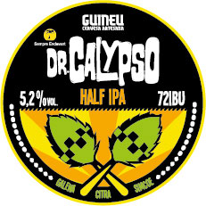 CERVESA GUINEU DR.CALYPSO 16x33cl S/GLUT SG