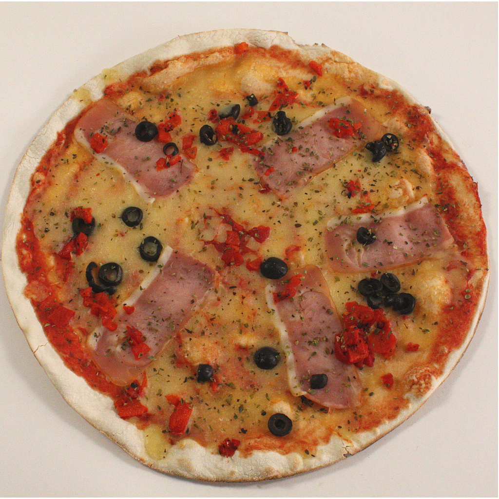PIZZA SENSE GLUTEN BACON 33cm 5u SG__