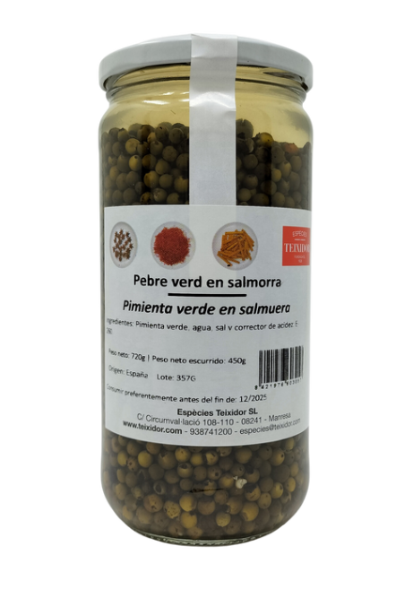 PEBRE VERD Flascó (450g. esc.) SG VG (6)