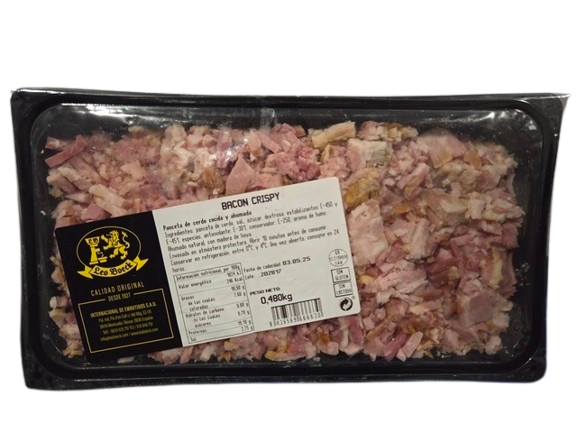 BACON VIRUTES TOPING 350g aprox