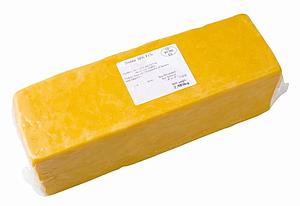 CHEDDAR TARONJA BARRA 2,5Kg aprox. (4)