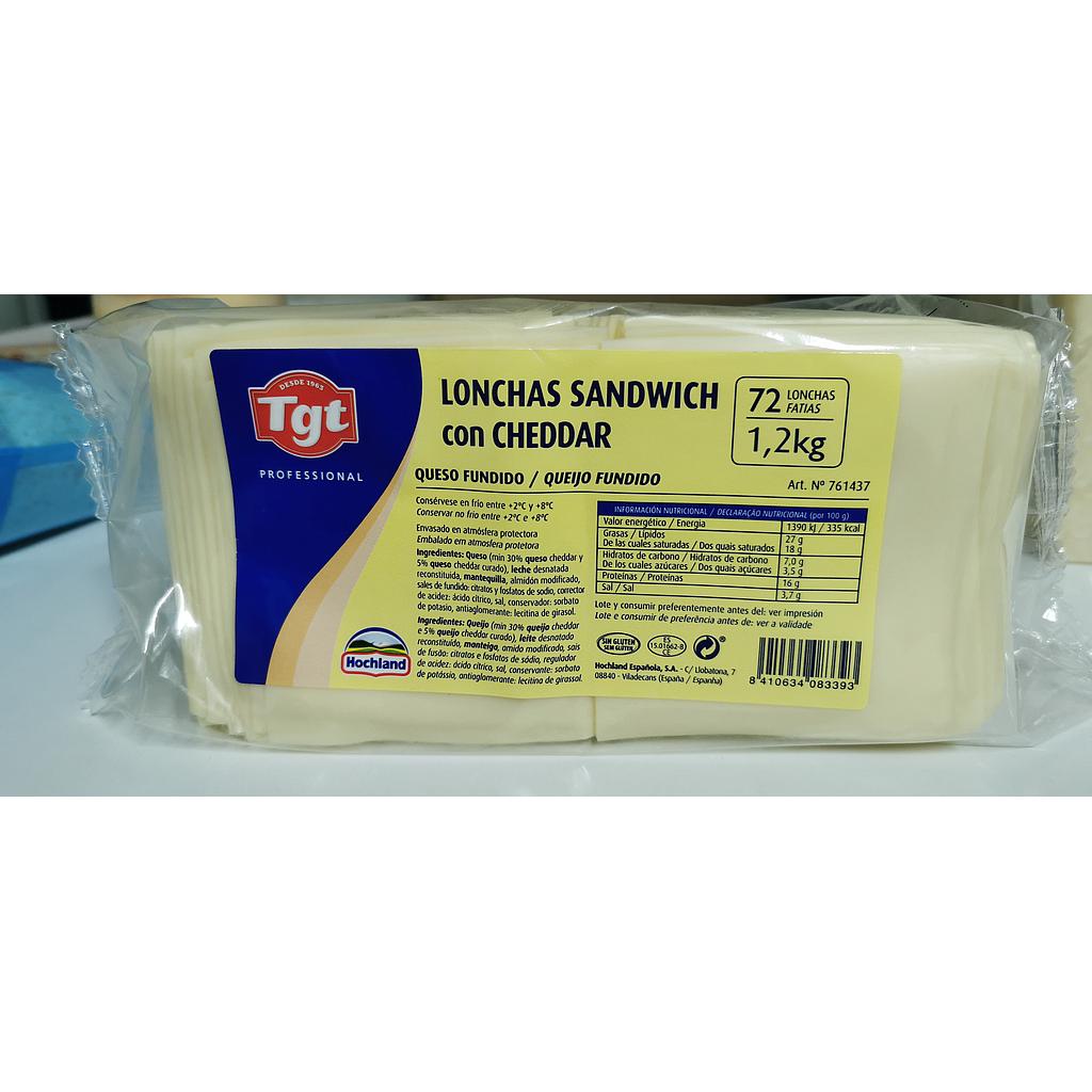 LLENQUES FORMATGE HOCHLAND CHEDDAR 1,200 Kg 72u (8)