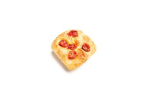 MINI FOCACCIA TOMAQUET CRISTALI 115g 36u__