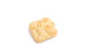 MINI FOCACCIA PLAIN CRISTALI 85g 36u__