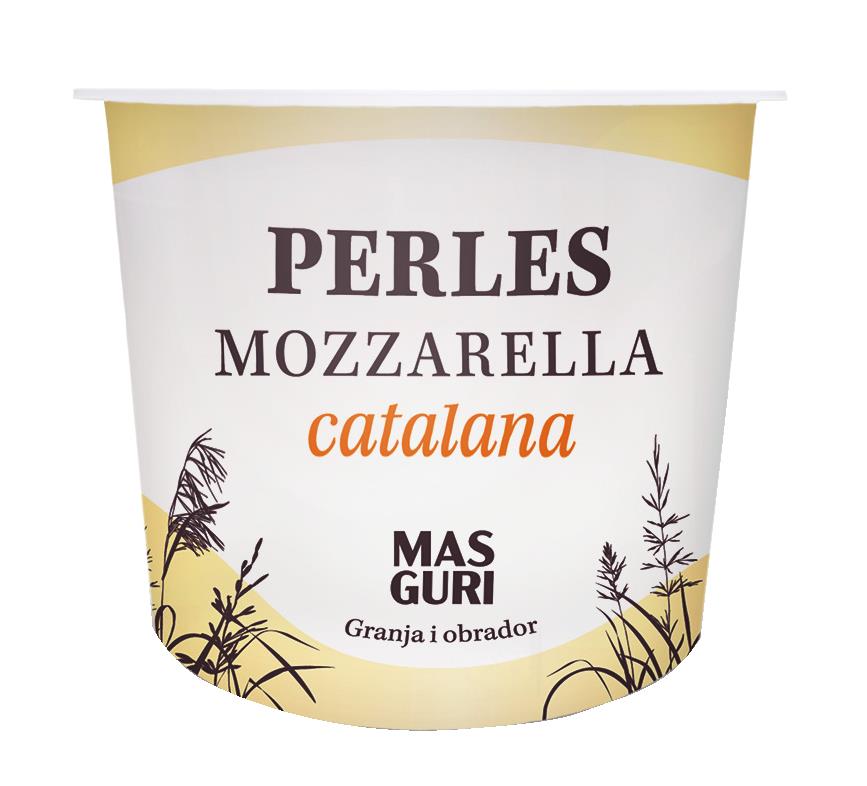 MOZZARELLA DE VACA PERLES 125g (6)__