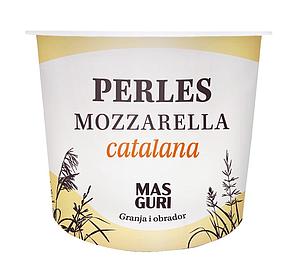 MOZZARELLA DE VACA PERLES 125g (6)__