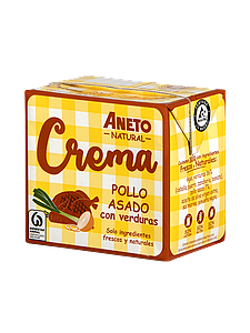 ANETO CREMA POLLASTRE ROSTIT  500ml 6u SG SL__