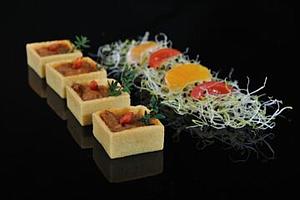 TARTALETA DE CHILI AMB CARN 15g 3x40u__