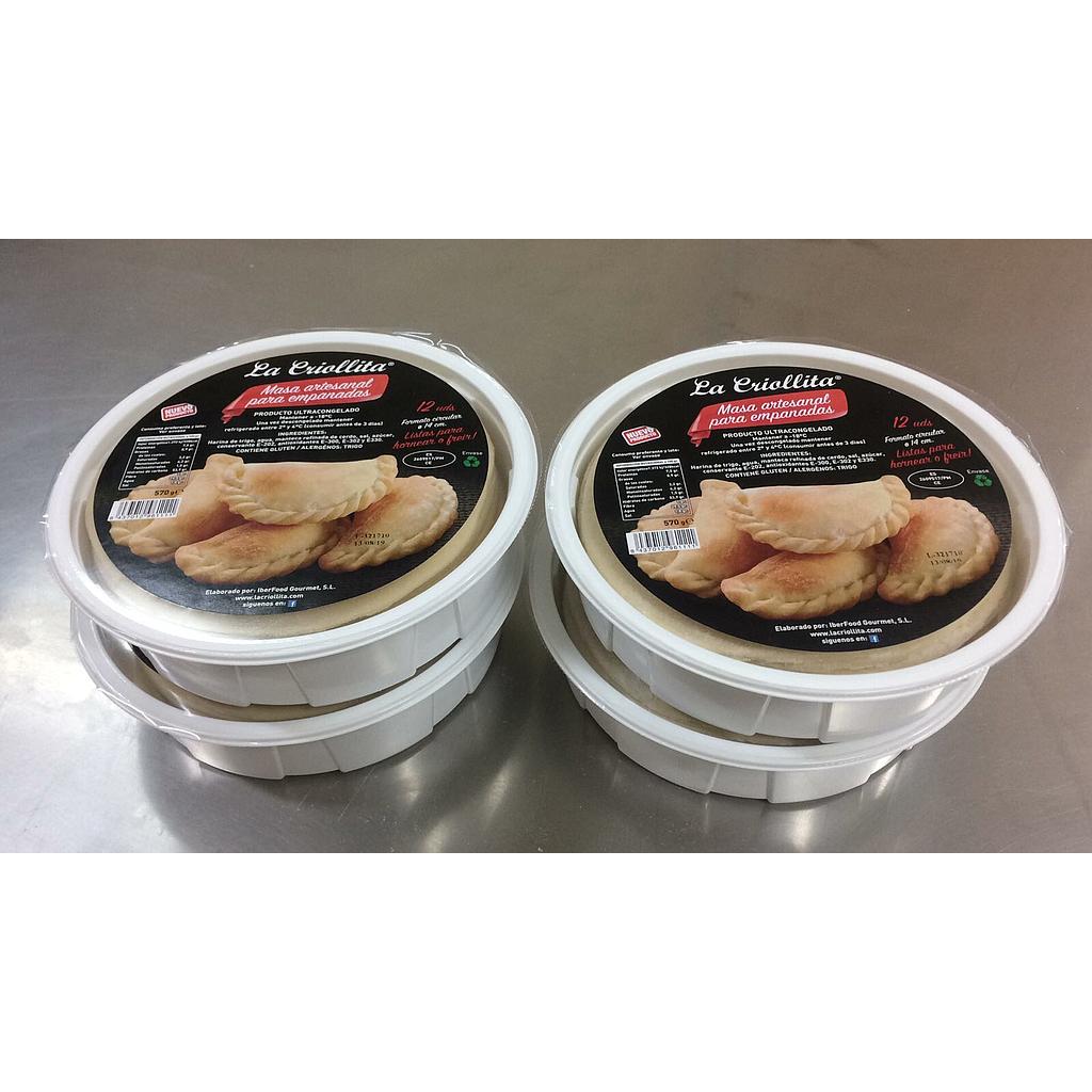 DISC MASSA EMPANADA 14cm bl.12/570g 24u