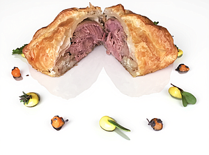 HOJALDRE PORC IBERIC/CASTANYES 145g 20u __